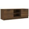 vidaXL TV-taso ruskea tammi 102x35x36,5 cm tekninen puu