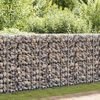 vidaXL Gabion/kivikori kansilla galvanoitu vaijeri 100x50x30 cm