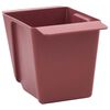 vidaXL Kukkalaatikot euroalustoille 24 kpl Ruskea 13,5 x 9 x 9,5 cm