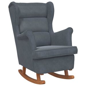 vidaXL Keinutuoli tyynyll&auml; Tumma harmaa 92 x 71 x 100 cm vaneri