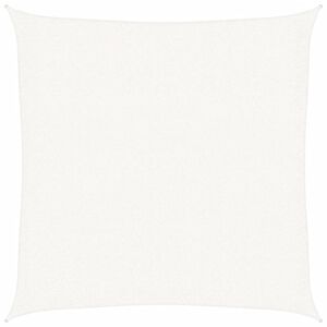 vidaXL Aurinkopurje HDPE neli&ouml;nmuotoinen 2x2 m valkoinen