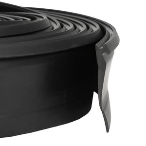vidaXL Autotallin ovitiiviste Musta 52 x 2 mm 2,5 m Polyvinyylikloridi