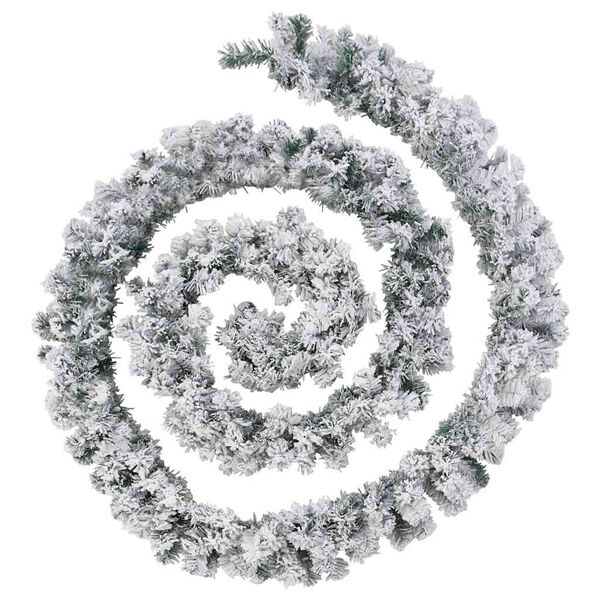 vidaXL Jouluseppele LED-valoilla Vihre&auml; 10 m PVC