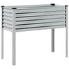 vidaXL Puutarhan istutuslaatikko 100x45x90 cm galvanoitu ter&auml;s