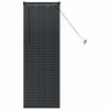 vidaXL Venetsialaiset Verhot Musta 130 x 55 cm Alumiini