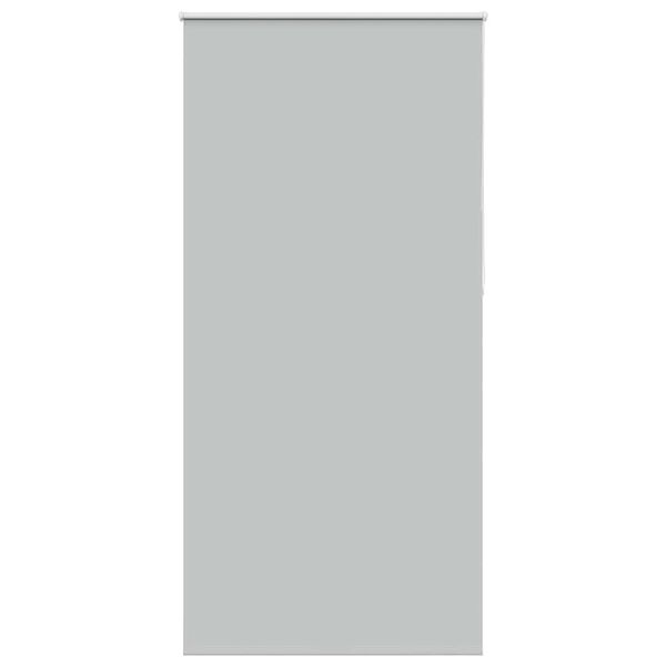 vidaXL Rullaverho Blackout vaalean harmaa 90x210 cm Kankaan leveys