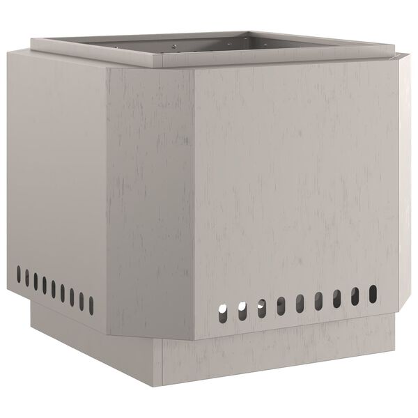 vidaXL Savuuttomat nuotio Ruskea 58 x 58 x 51 cm Teräs