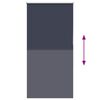 vidaXL Rullaverho Blackout merellinen 80x175 cm Kankaan leveys 75,7 cm