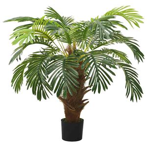 vidaXL Tekokasvi japanink&auml;pypalmu ruukulla 90 cm vihre&auml;