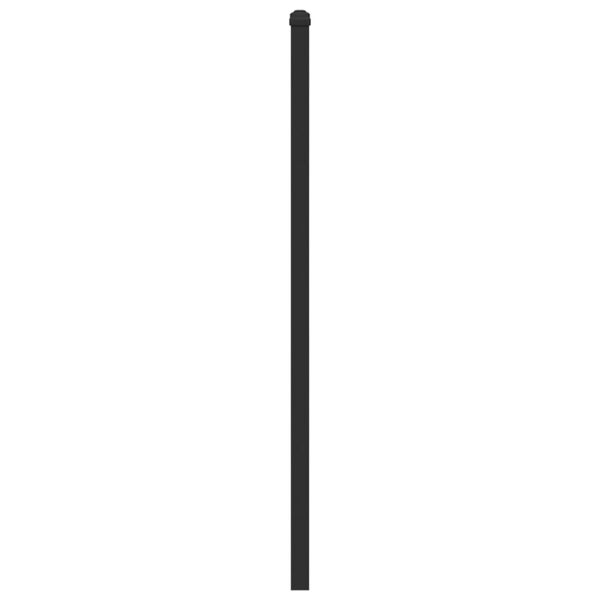 vidaXL Vaihdettava s&auml;ngynp&auml;&auml;ty savutammi 100 cm tekninen puu ja ter&auml;s