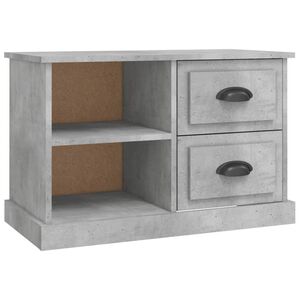 vidaXL TV-taso betoninharmaa 73x35,5x47,5 cm tekninen puu