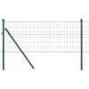vidaXL Euro-aidan maaper&auml;kiinnitys 25 x 0,8 m PVC-pinnoitettu ter&auml;s