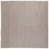 vidaXL Alue matot Neli&ouml; Beige 200 x 200 cm