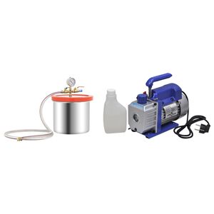 vidaXL Tyhji&ouml;kammio 1-vaiheisella pumpulla 7,4 l