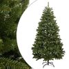 vidaXL Tekojoulukuusi saranoilla ja jalustalla vihre&auml; 270 cm
