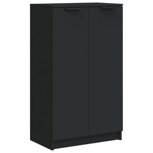 vidaXL Kenk&auml;kaappi musta 59x35x100 cm tekninen puu