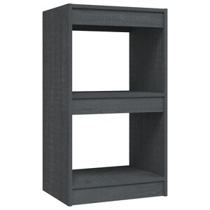 vidaXL Kirjahylly harmaa 40x30x71,5 cm t&auml;ysi m&auml;nty