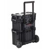 427267 Keter Tool Storage Box with "Connect Trolley and Rolling Systems" Black