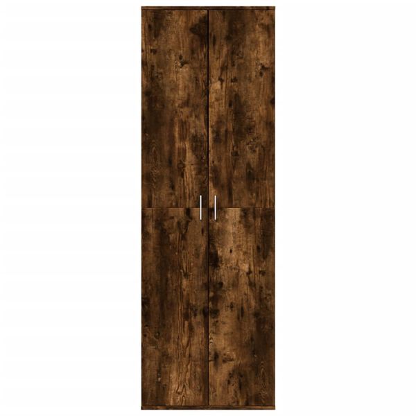 vidaXL Kaappi savutammi 60x35x180 cm lastulevy