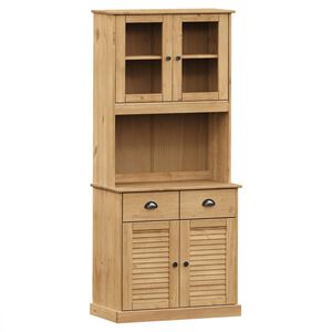 vidaXL Kaappi VIGO 78x40x175 cm t&auml;ysi m&auml;nty