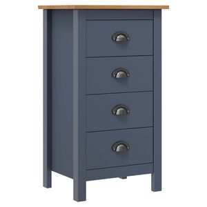 vidaXL Lipasto Hill harmaa 46x35x80 cm t&auml;ysi m&auml;nty