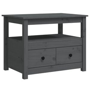 vidaXL Sohvap&ouml;yt&auml; harmaa 71x49x55 cm t&auml;ysi m&auml;nty