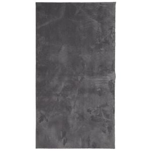 vidaXL Matto HUARTE lyhytnukkainen ja pest&auml;v&auml; antrasiitti 60x110 cm