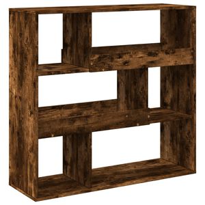 vidaXL Huoneenjakaja savutammi 100x33x94,5 cm tekninen puu