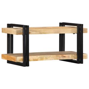 vidaXL Sein&auml;hylly 70x33x35 cm Massiivipuuta mango