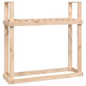 vidaXL Polttopuuteline 110x35x108,5 cm t&auml;ysi m&auml;nty