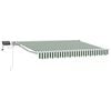 vidaXL Manuaalinen markiisin runko LED-valoilla 3 x 2,5 m
