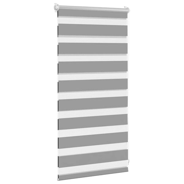 vidaXL Seepraverho 40,9x100 cm kangas leveys 36,7 cm harmaa