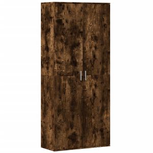 vidaXL Kaappi savutammi 80x35x180 cm tekninen puu