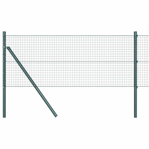 vidaXL Aitalatu Vihre&auml; 50 x 0,6 m (25 x 25 mm verkko) Ter&auml;s ja PVC