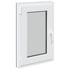 vidaXL Kellari-ikkuna RISOR 50 x 75 cm PVC ja lasi Antrasiitti