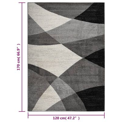 vidaXL olohuoneen matto 120x170 cm monivärinen