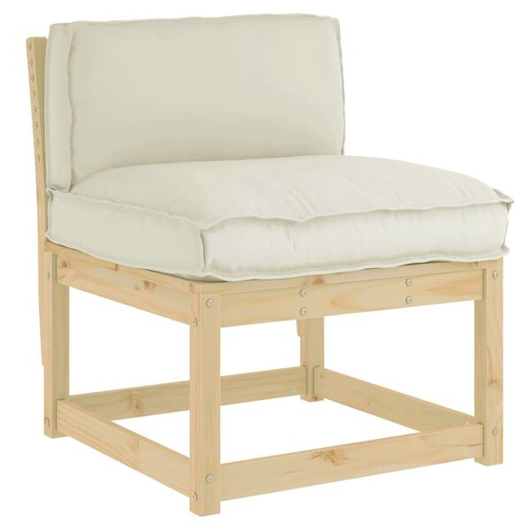 vidaXL Kuormalavatyyny selk&auml;nojalle tyynyll&auml; Kerma 70 x 40 x 12 cm