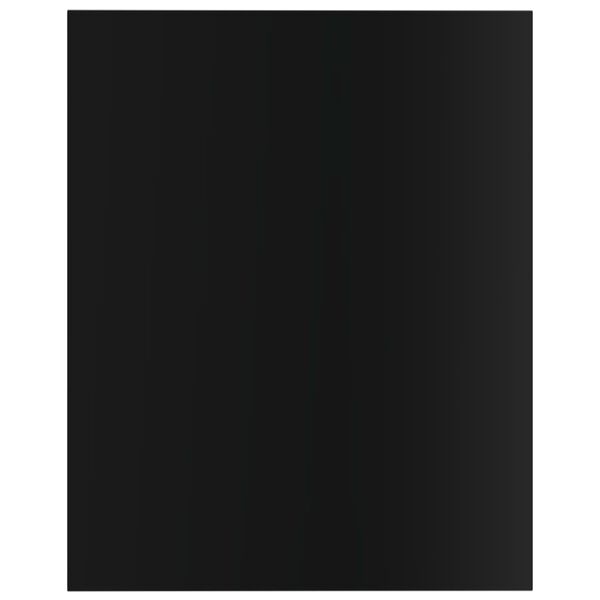 vidaXL Kirjahyllytasot 4 kpl korkeak. musta 40x50x1,5 cm tekninen puu