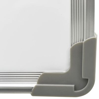 vidaXL Magneettinen tussitaulu valkoinen 110x60 cm teräs