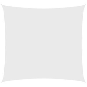 vidaXL Aurinkopurje Oxford-kangas neli&ouml;nmuotoinen 4x4 m valkoinen