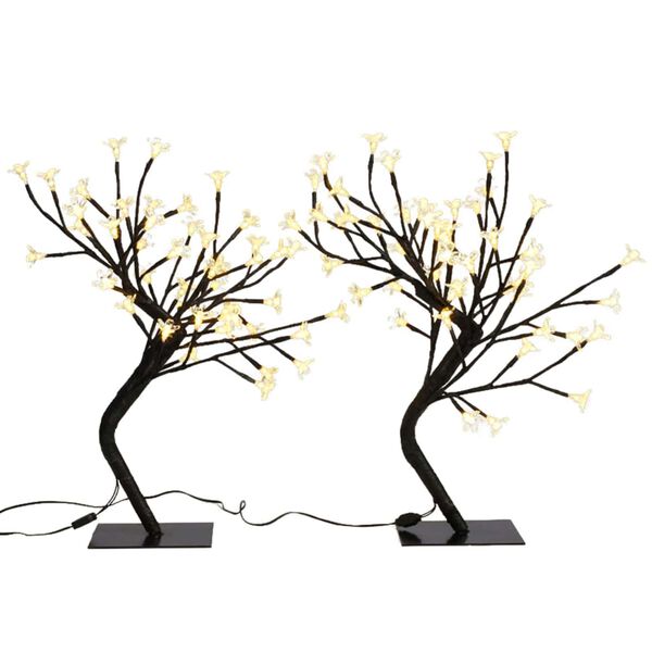 vidaXL Juhlakoristeet L&auml;mpim&auml;n Valkoinen