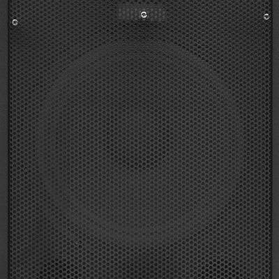 vidaXL Passiiviset Hi-Fi-lavakaiuttimet 1000 W musta 37x37x64 cm