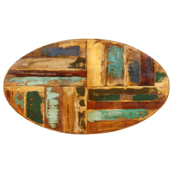 vidaXL Ruokap&ouml;yt&auml; 140x80x75 cm kierr&auml;tetty t&auml;yspuu