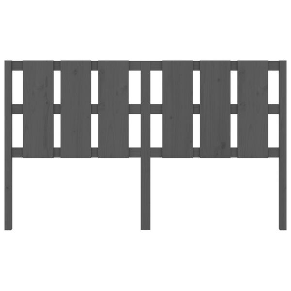 vidaXL S&auml;ngynp&auml;&auml;ty harmaa 185,5x4x100 cm t&auml;ysi m&auml;nty