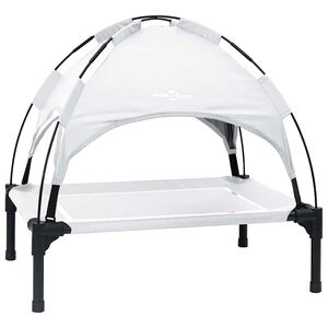 vidaXL Koiran Peti 63 x 49,5 x 60 cm Ter&auml;s Harmaa hopea