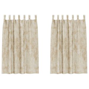 vidaXL Samettiverhot 2 kpl Kerma 175 x 140 cm Sametti