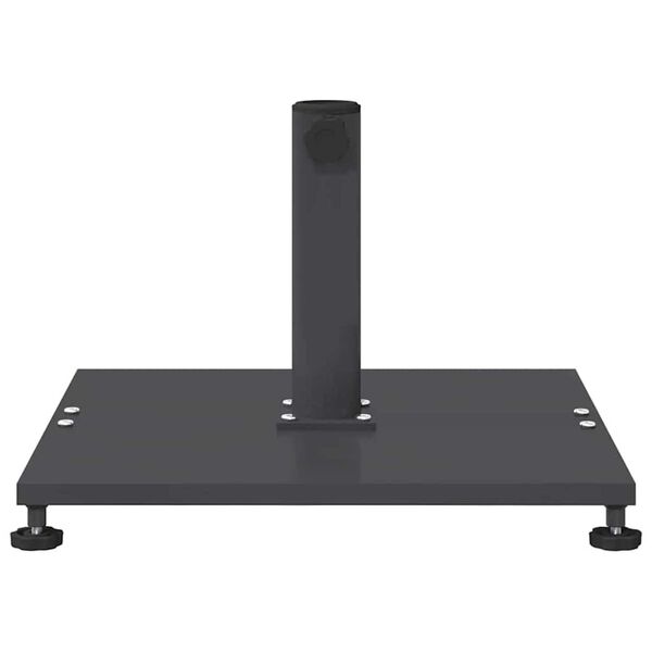 vidaXL Päivänvarjonjalusta Tumma harmaa 45 x 45 x 31 cm