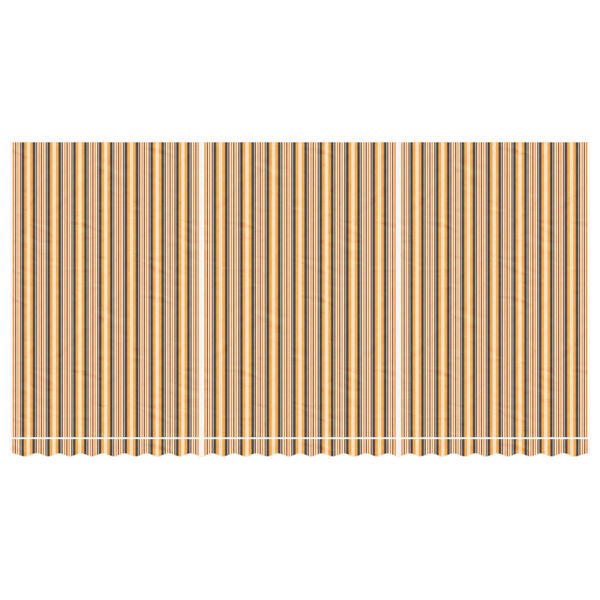 vidaXL Vaihtokangas markiisiin monivärinen raidallinen 6x3 m