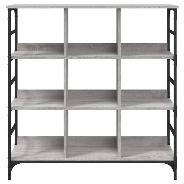 vidaXL Senkki harmaa Sonoma 102x32x103,5 cm tekninen puu