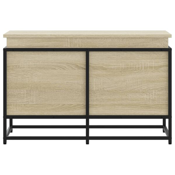 vidaXL S&auml;ilytyslaatikko kannella Sonoma 80x40x51,5 cm tekninen puu